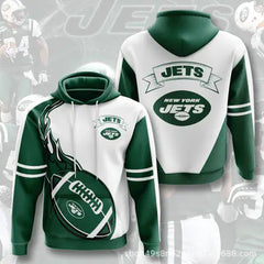 3D Digital Print NFL Hoodie for Men - Autumn/Winter