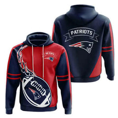3D Digital Print NFL Hoodie for Men - Autumn/Winter